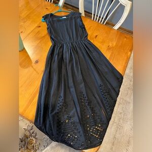 Good Hart Black Eyelet Dress
